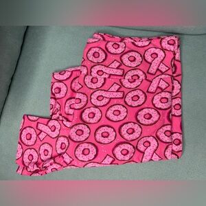 Lularoe Tall & Curvy Breast cancer awareness donuts